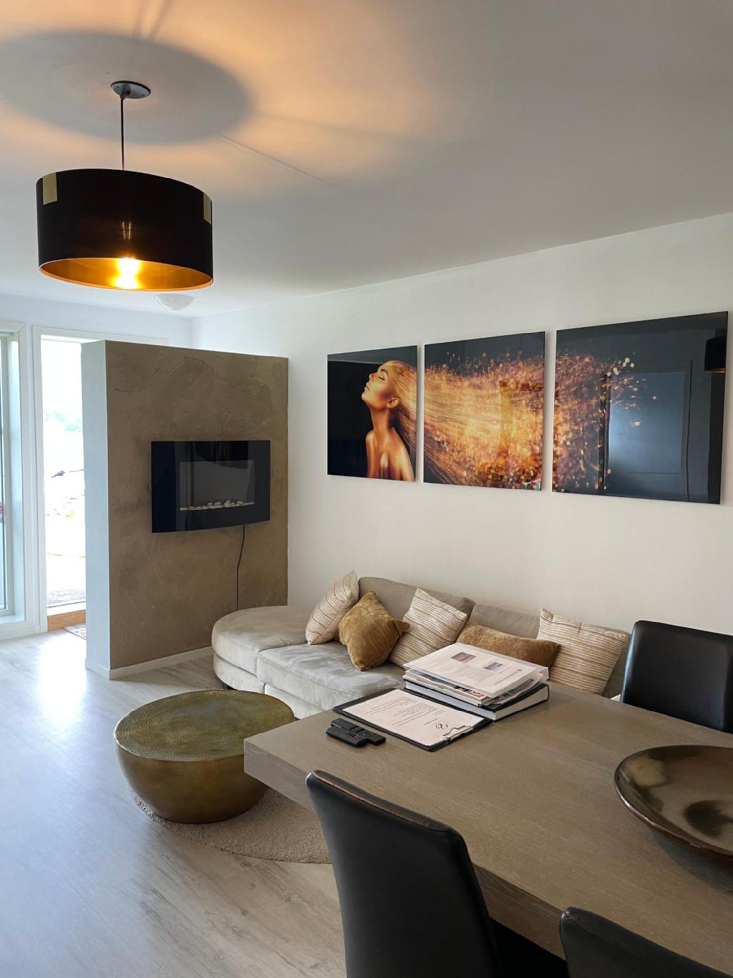 Leilighet Ved Sjoen Med Strand Apartment Porsgrunn Bagian luar foto